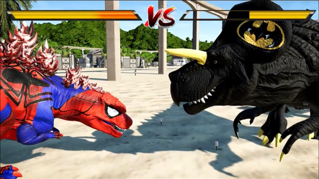 两只超大恐龙决斗,战斗场面简直让人心惊胆战,谁能获得最后胜利?