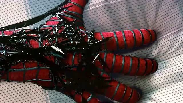 毒液蜘蛛侠合体战斗力爆表