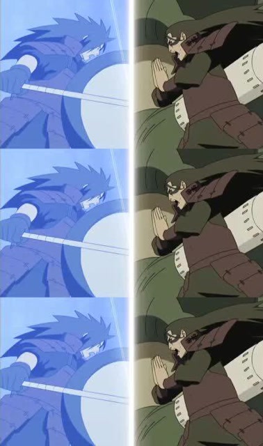 顶上化佛上了马达拉!来吧,哈西拉马!#火影忍者#柱间