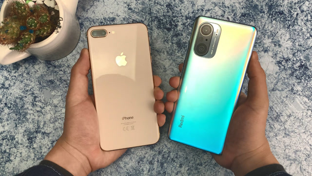 红米k40对比iphone8p无语了!