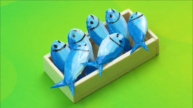 diy手工:制作迷你小鱼儿