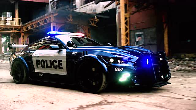 路障野马跑车,帅呆酷毙了,是男人就要进来看,你一定喜欢