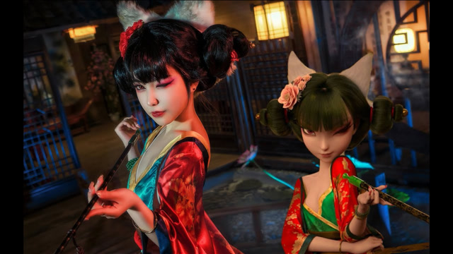 白蛇缘起:宝青坊主 cosplay by 六二二同学