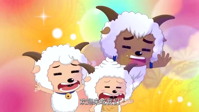 喜羊羊:小羊狂吃有气味食物,口气太重,红太狼一闻再也不想吃羊