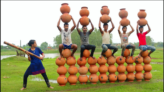 印度搞笑一家人,每天都整蛊不断,真有意思