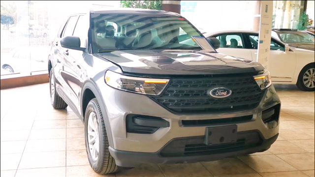 2021款福特探险者按下钥匙,坐进车内,买不买自己看着办!