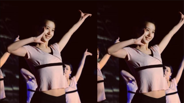 章泽天黑白芭蕾舞照片曝光,姿态优雅气质出众,网友直呼爱了