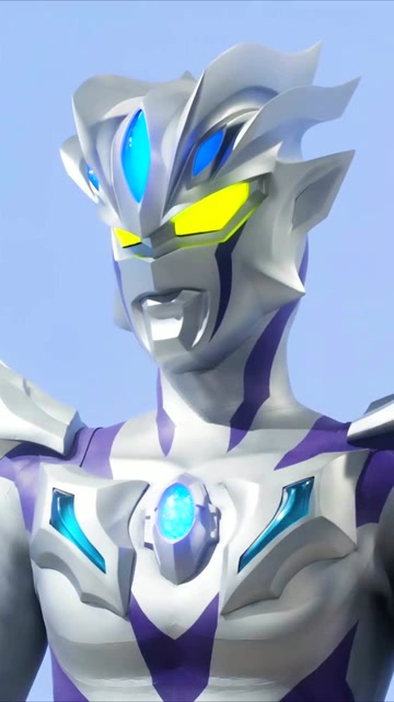 赛罗奥特曼 紫色的奥特曼虽然不多 但是真的好看