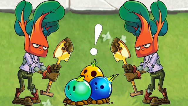 植物大战僵尸:保龄球泡泡来了,快乐起来啦!