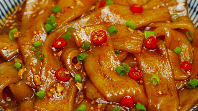 嗦粉的快乐!超过瘾的辣炒宽粉,完全抵抗不了的美味