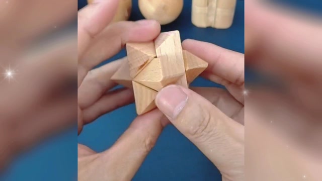 魔术揭秘鲁班八角锁不用钥匙这怎么打开你们学会了吗