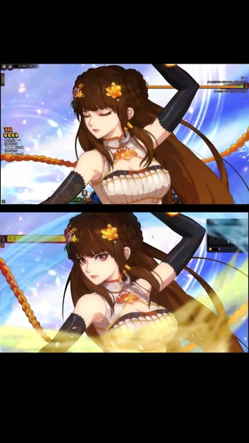 dnf:听说韩服女气功三觉改了,这不是倒放嘛?