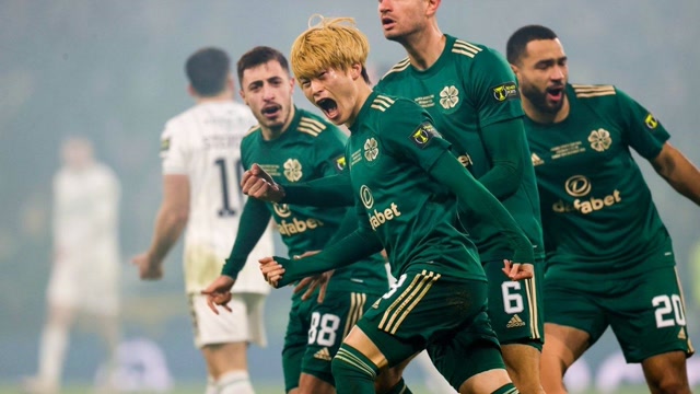 日本留洋球员古桥亨梧梅开二度 助凯尔特人拿下苏格兰联赛杯冠军