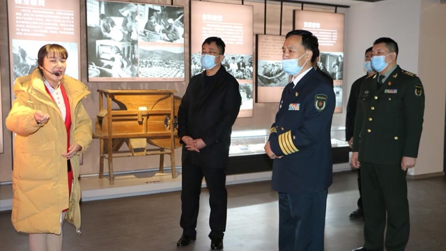 临汾军分区政委刘海洋在我县开展走访慰问活动