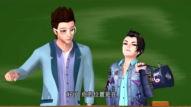 精灵梦叶罗丽第四季新同学高泰明的穿着很华丽