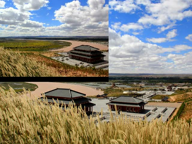 宁夏青铜峡库区湿地照片