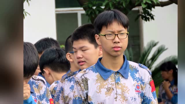 大义中学龙翔军旅军训电子相册