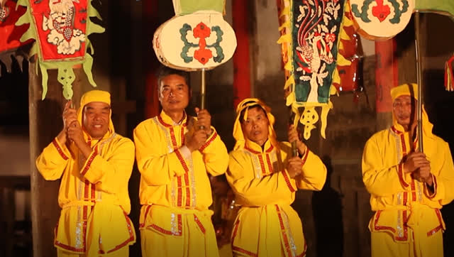 客家人 宁化池氏关刀文武灯