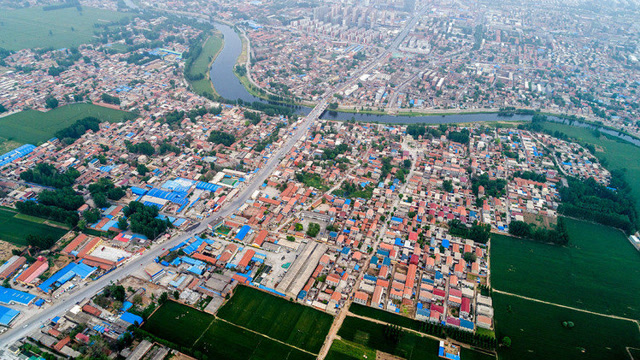 河南滑县道口镇:河西村的朋友 来看看你家的房顶和胡同