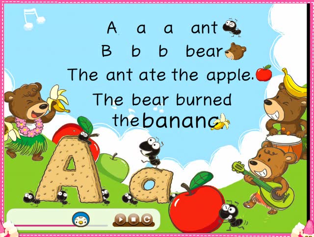 phonics-aa,bb chant
