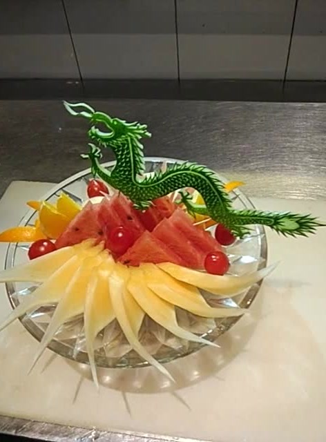 教你独特的水果拼盘