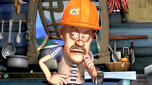 熊出没 光头强开启蛙派气功 给青蛙做人工呼吸