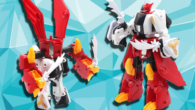 神兽金刚3超变星甲 2合体变形斗神星甲 星甲凤合体星甲熊变形