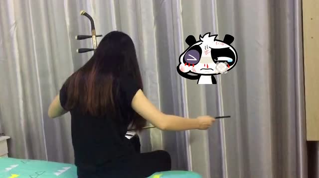 紫琪十点半:二胡实力演绎《铁窗泪》 挺哭了可很多人听不懂