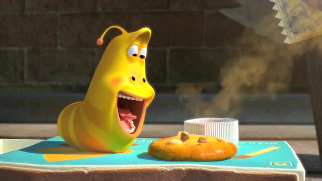 larva臭屁虫-冰山的挑战,小黄的劣质饼干