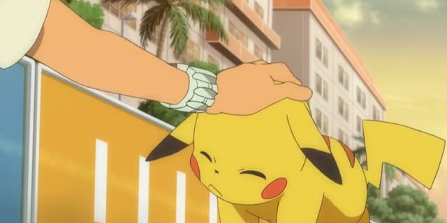 神奇宝贝:皮卡丘和雷丘竞跑比赛,它们真萌真可爱