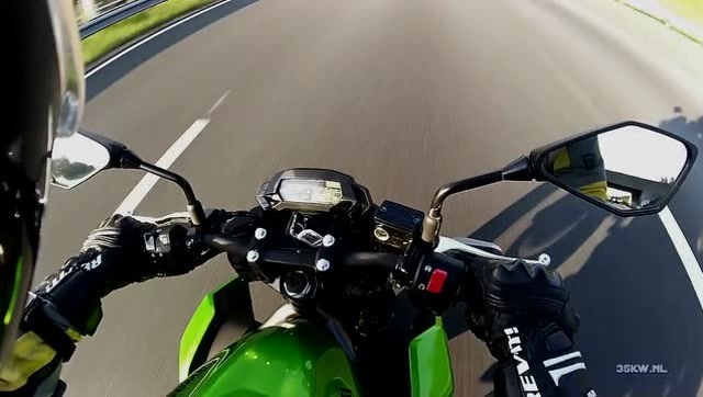 动力超乎你想象!川崎kawasaki z250sl极速测试
