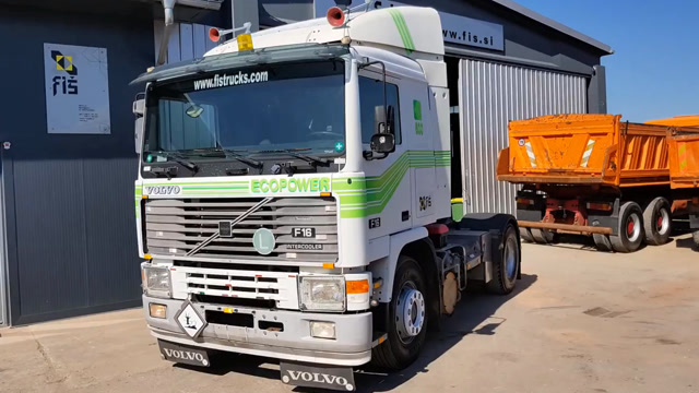 沃尔沃f16卡车,500马力,4x2驱动,听听发动机声音