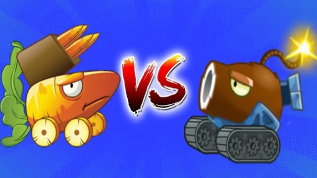 把胡萝卜战车和椰子加农炮放在一起,火药魔头被打得好惨