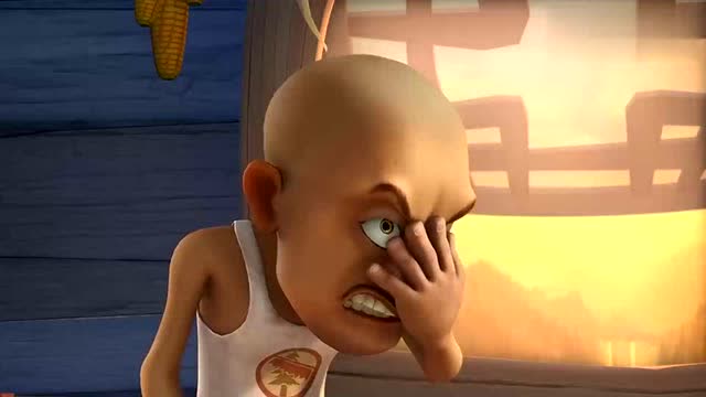 光头强开启蛙派气功,给青蛙做人工呼吸