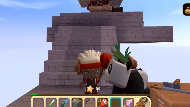 迷你世界生存,这样打造满属性龙骨弓很简单