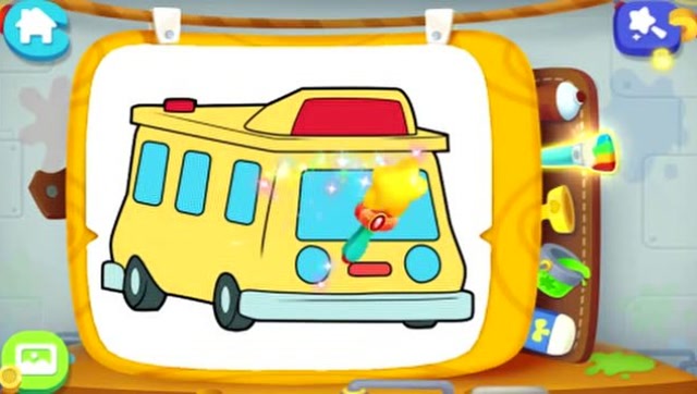 宝宝巴士涂鸦:巴士车精灵