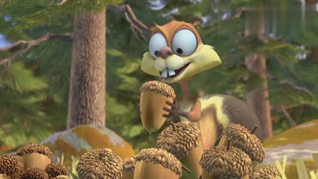 熊出没:身为松鼠的蹦蹦竟不吃坚果,被熊大熊二笑掉大牙!