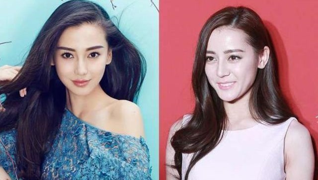 angelababy和迪丽热巴素颜的样子,到底谁最美?