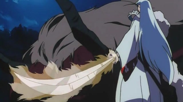 犬夜叉:杀生丸挥刀的那一瞬间 好帅!