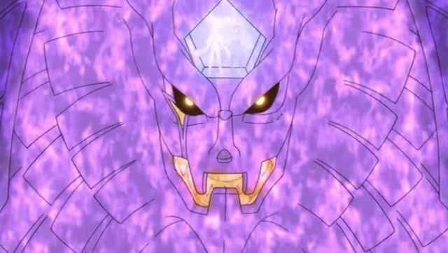 火影忍者 - 鸣人尾兽化和佐助完全体须佐能乎合体的最强形态