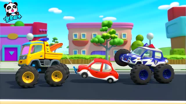 宝宝巴士启蒙音乐剧之疯狂怪兽车:怪兽警车