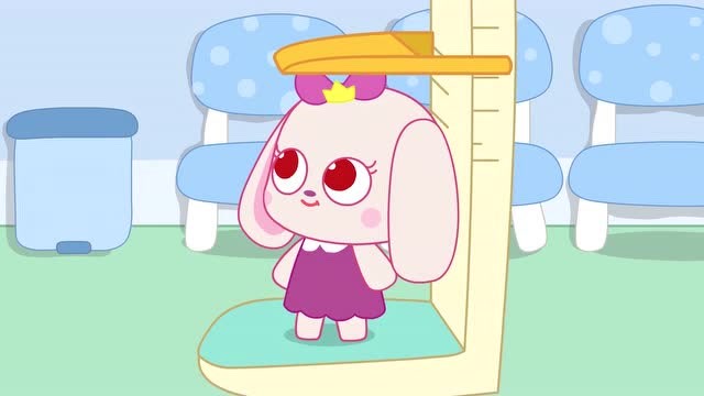 小鹿杏仁儿:桃桃长高高了哦,不错