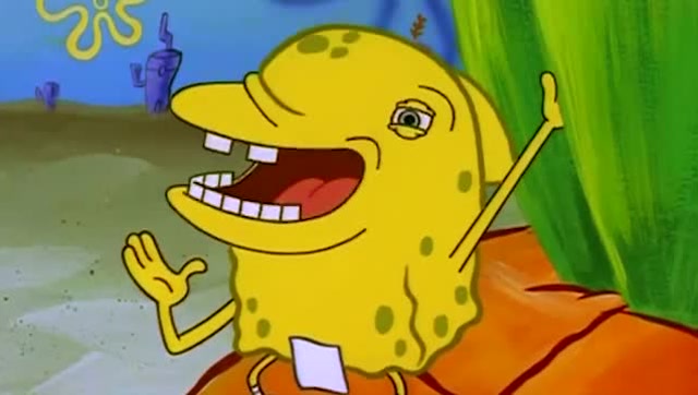 海绵宝宝历经辛酸,成功变形成为海豚