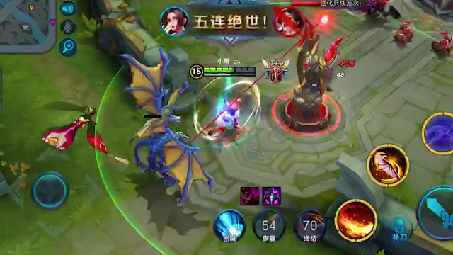 王者荣耀:不知火舞精彩五杀秀,就问你6不6