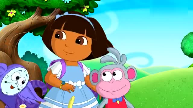 爱探险的朵拉第七季:朵拉和布茨进入镜子世界,一起去找小猫咪