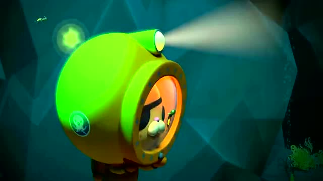 海底小纵队:一群投弹虫把巴克队长他们当成了敌人