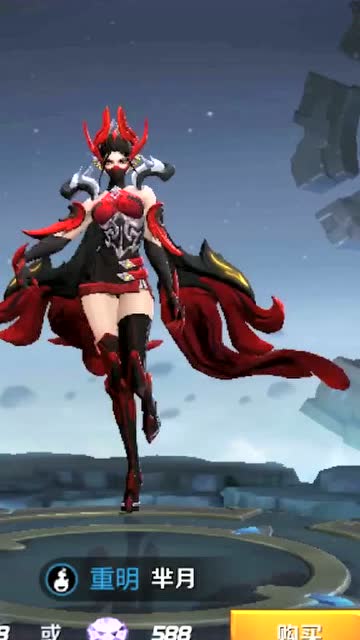 s11赛季新皮肤,芈月重明!这样红色的高傲女王你还喜欢吗?