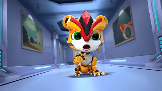 猪猪侠之超星萌宠4:猪猪侠的计谋失败了,钢齿虎每次都巧妙的躲过!