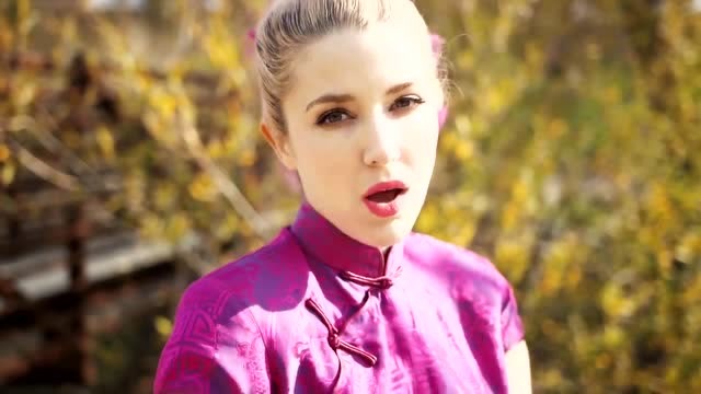 金发洋妞金小鱼全新中文单曲《就是你》