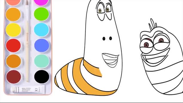 终于学会画爆笑虫子了, 原来画画也是很简单的!